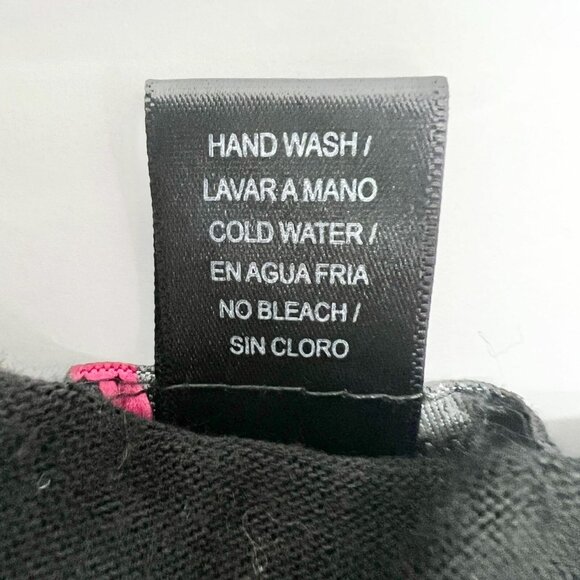 Delirious Womens 2X Black Gray Colorblock Dress Drawstring Waist and Pockets - Picture 8 of 8